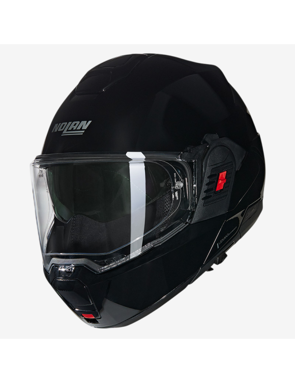 Nolan N120-1 Classic 301 Glossy Black Modular Motorcycle Helmet N1F000007301 - 2