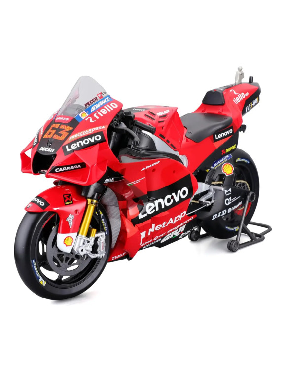 Bagnaia 1:6 Ducati Lenovo Team 2022 Desmosedici GP Motorcycle Model 987713752 - 1