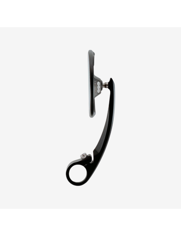 Par de Espejos Redondos de Aluminio-Carbono (Bar-End Fix) para Moto, Universales - Lightech SPEAL037 - 3