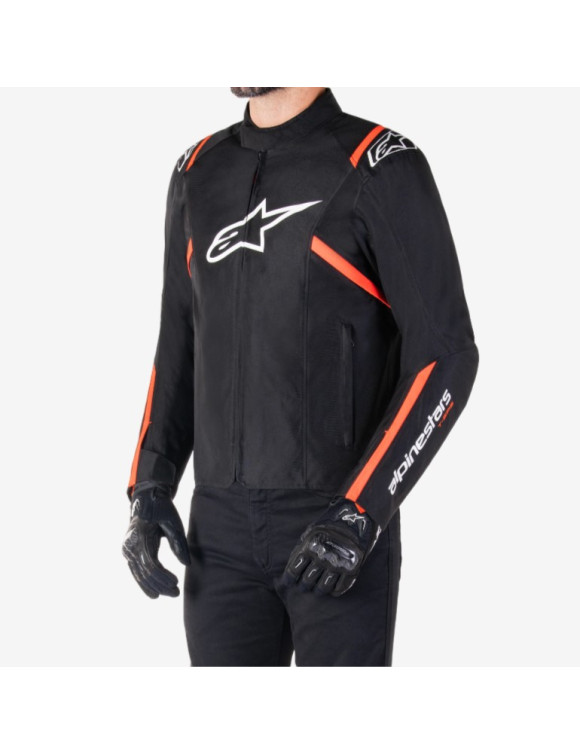 Giacca Moto da Uomo Alpinestars T-SPS V2 WP Black/White/Red 32002251231 - 4