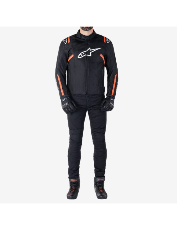 Giacca Moto da Uomo Alpinestars T-SPS V2 WP Black/White/Red 32002251231 - 6