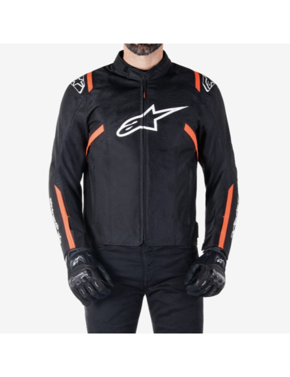 Giacca Moto da Uomo Alpinestars T-SPS V2 WP Black/White/Red 32002251231 - 5