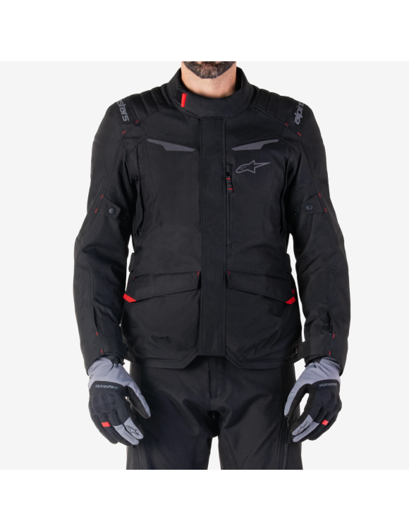Giacca Moto da Uomo Alpinestars ST-1 WP Black 320062510 - 4