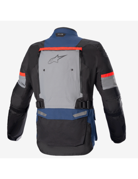 Blouson Moto Homme Alpinestars Bogotà Pro Drystar® Noir/Gris/Bleu 32070237093 - 3