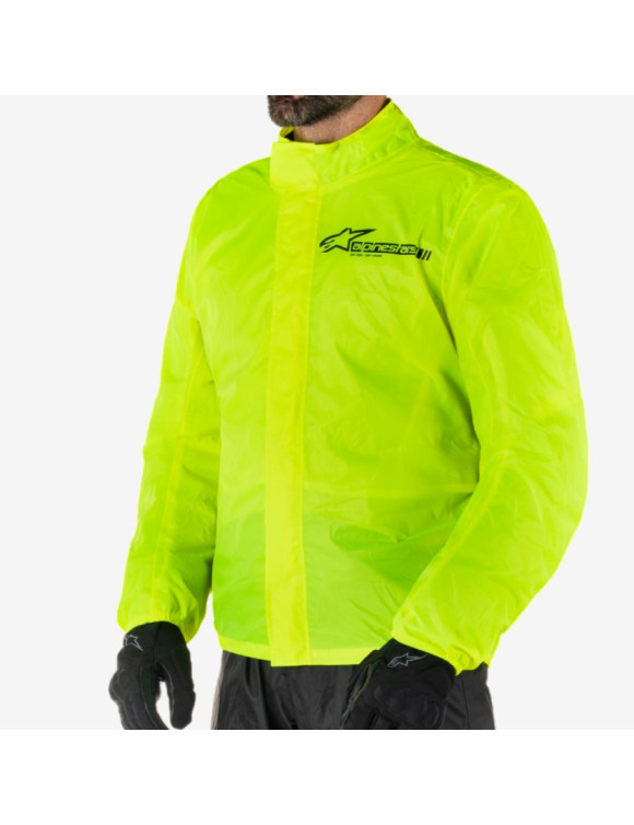 Alpinestars Hurricane Rain V2 Motorrad-Regenjacke Gelb HV 320052555 - 6