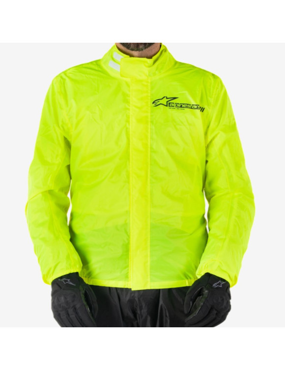 Alpinestars Hurricane Rain V2 Motorrad-Regenjacke Gelb HV 320052555 - 7