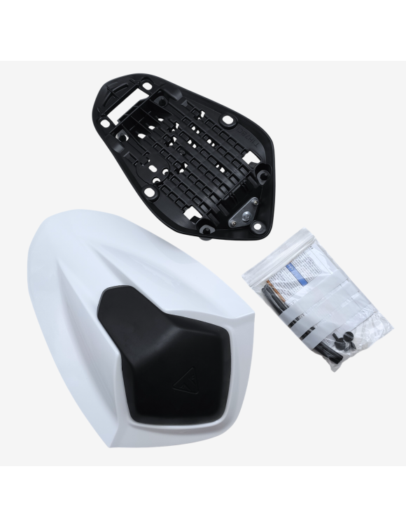 Kit de funda para asiento trasero, color blanco, original A9708826-NK Triumph STREET TRIPLE R - 1