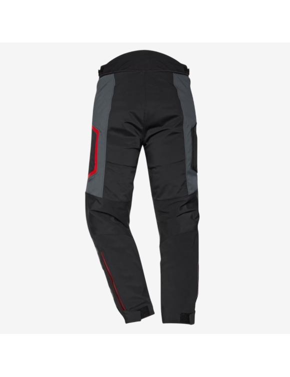 Pantalones de Moto para Mujer Original Ducati Strada C5 Black/Red 9810756 - 2