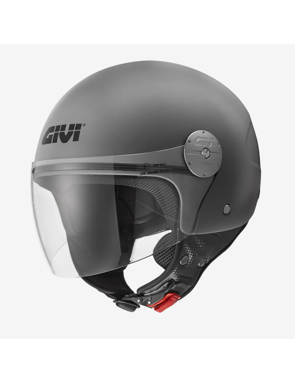 Givi 10.7 EVO Matte Grey Jet Motorcycle Helmet H107SG767