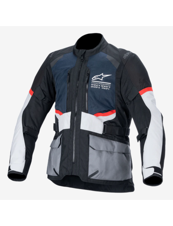 Alpinestars Andes Air Drystar® Black/Blue Men's Motorcycle Jacket 32079247029 - 2