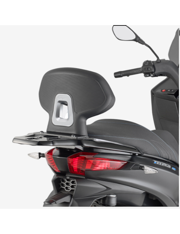 Dosseret Passager Givi TB5622A pour Piaggio MP3 310 2025 - 1