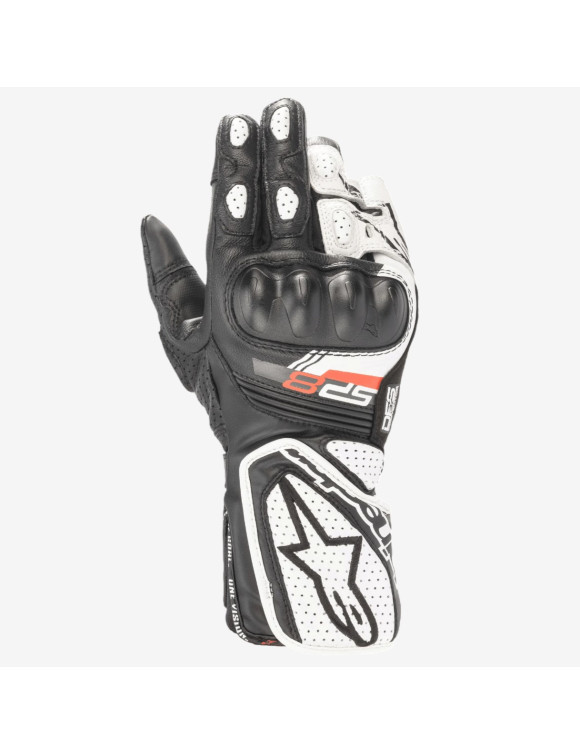 Guantes de Moto para Mujer Alpinestars Stella SP-8 V3 Negro/Blanco 351832112 - 1