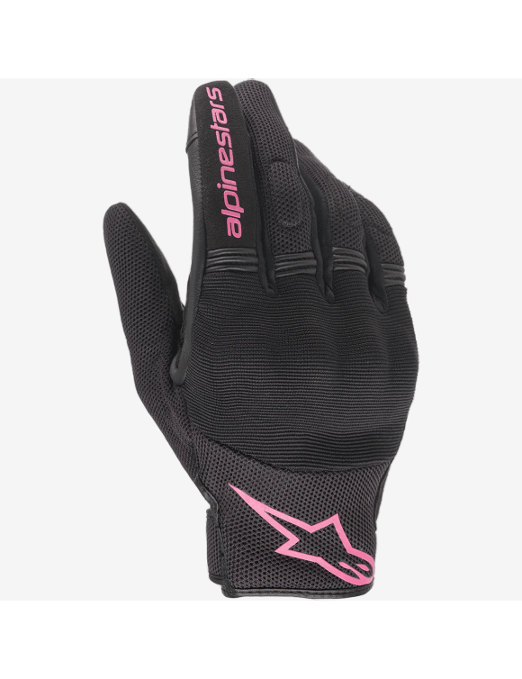 Women's Urban Motorcycle Gloves Alpinestars Copper Black/Pink 35984201039 - 2