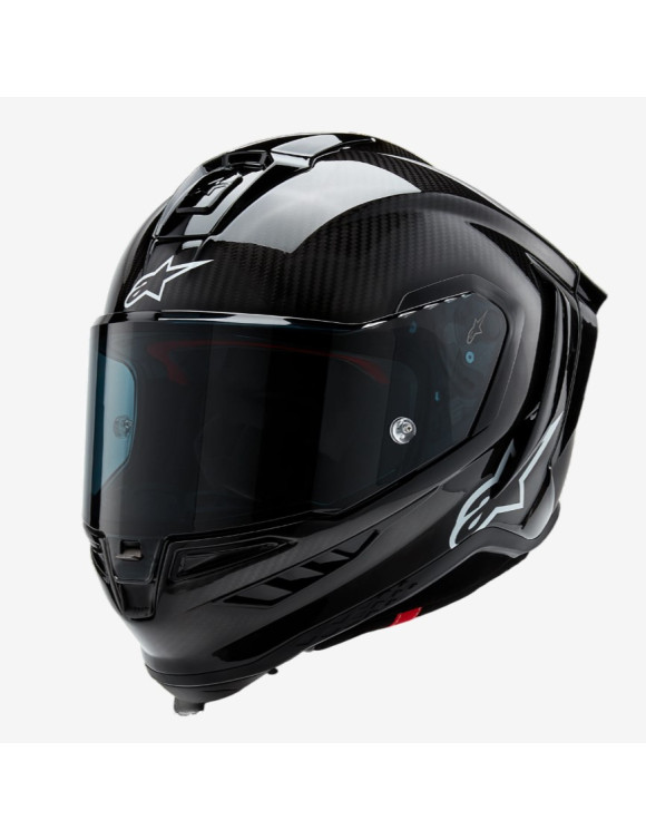 Casco de Moto Integral Alpinestars Supertech R10 Solid Negro Brillante 82001241902 - 1