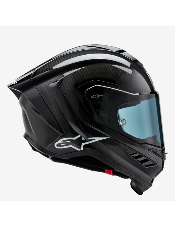 Casco de Moto Integral Alpinestars Supertech R10 Solid Negro Brillante 82001241902 - 4