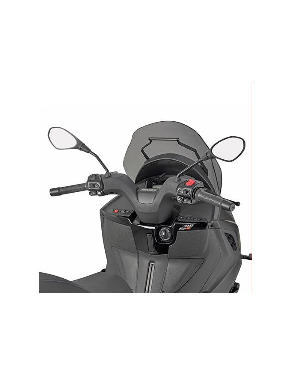 Barra transversal Givi FB5622, para soporte de GPS y Smartphone, PIAGGIO mp3 310 - 1