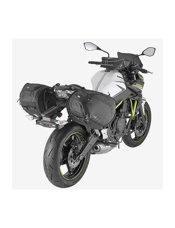 Kit coppia borse laterali 30l morbide moto, estensibili, impermeabili GIVI EA127 - 2