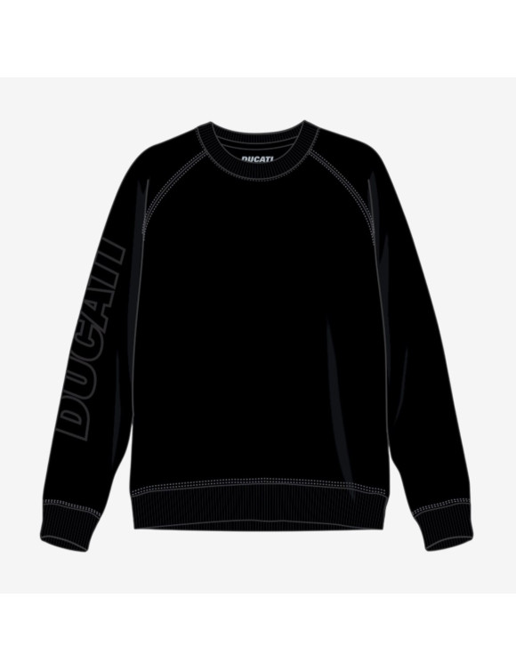 Sweat-shirt pour Homme Original Ducati D-Cruiser Noir 98780151 - 1 Sweat-shirt pour Homme Original Ducati D-Cruiser Noir 98780151 - 1