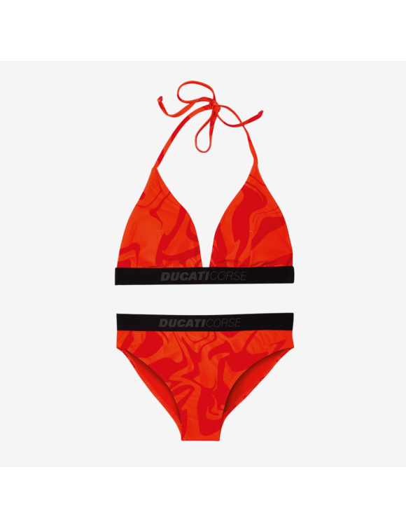 Bikini Original Ducati para Mujer DC AOP Rojo 98771283 - 1 Bikini Original Ducati para Mujer DC AOP Rojo 98771283 - 1