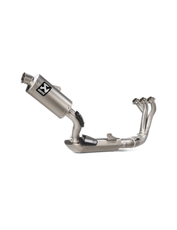 Scarico Completo Akrapovic Omologato in Titanio per Yamaha XSR900 2022-2023 - 1