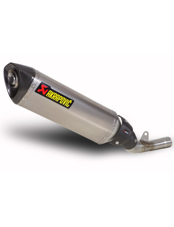 Pot d'échappement Akrapovic Street Legal pour Kawasaki Z800 E, en titane - 1