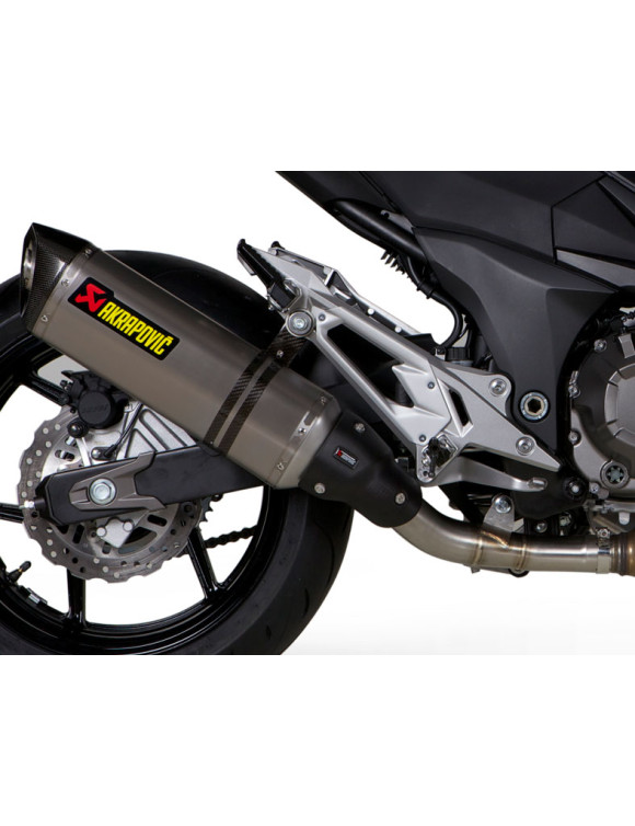 Pot d'échappement Akrapovic Street Legal pour Kawasaki Z800 E, en titane - 3
