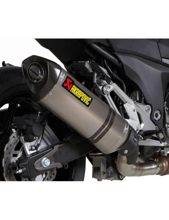 Pot d'échappement Akrapovic Street Legal pour Kawasaki Z800 E, en titane - 5