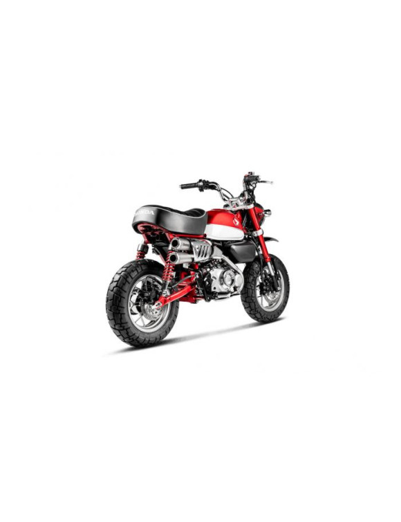 Colector de escape Akrapovic racing de acero inoxidable para Honda Monkey años 2019-2025 - 4