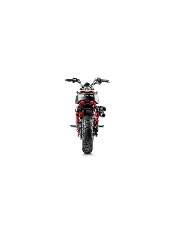 Colector de escape Akrapovic racing de acero inoxidable para Honda Monkey años 2019-2025 - 5