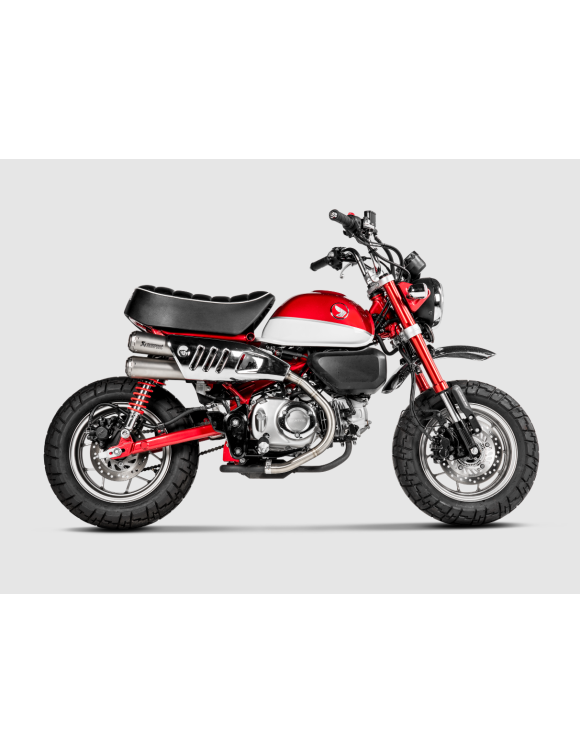 Silenciador de escape Akrapovic de titanio para Honda Monkey años 2019-2025 - 3
