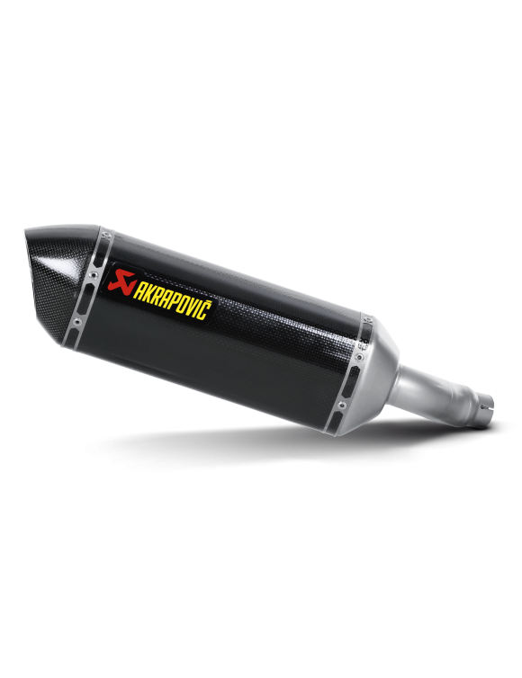Terminale in carbonio Akrapovic per Kawasaki Ninja 250 R, anni 2013-2016 - 1 Terminale in carbonio Akrapovic per Kawasaki Ninja 250 R, anni 2013-2016 - 1