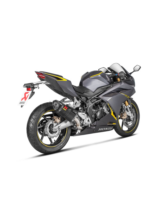 Silenciador racing Akrapovic de carbono para Honda CBR 250 R, años 2017-2025 - 3 Silenciador racing Akrapovic de carbono para Honda CBR 250 R, años 2017-2025 - 3