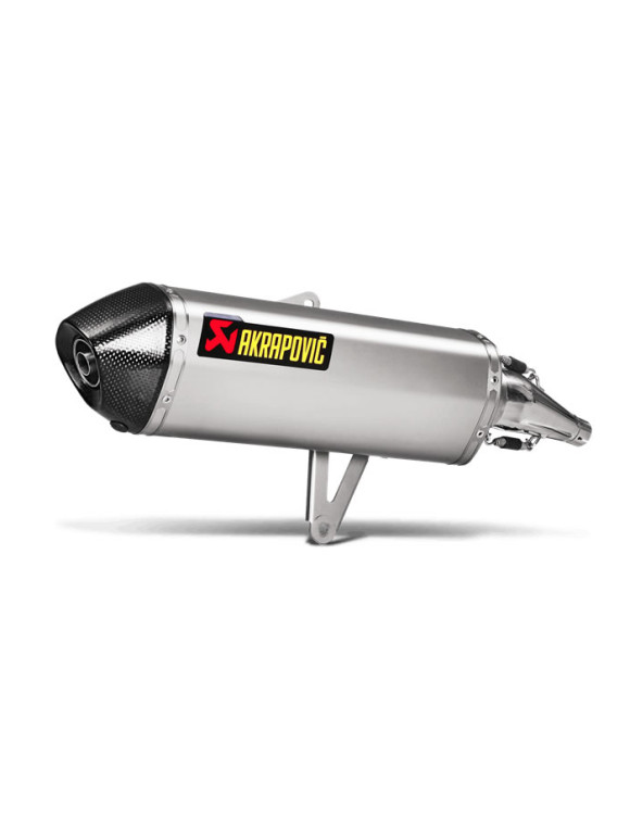 Silenciador de escape Akrapovic de acero inoxidable para Honda SH 300, años 2016-2020, homologado - 1