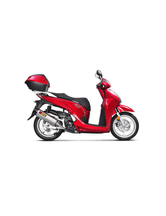 Silenciador de escape Akrapovic de acero inoxidable para Honda SH 300, años 2016-2020, homologado - 2