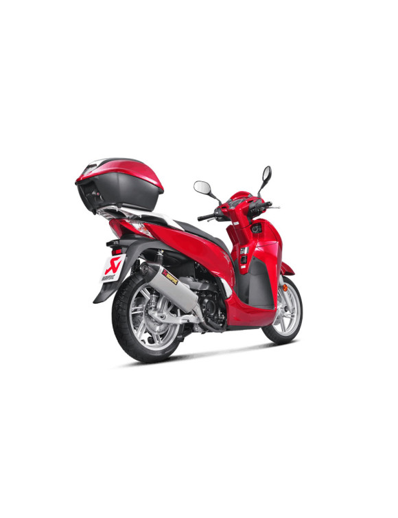 Silenciador de escape Akrapovic de acero inoxidable para Honda SH 300, años 2016-2020, homologado - 3