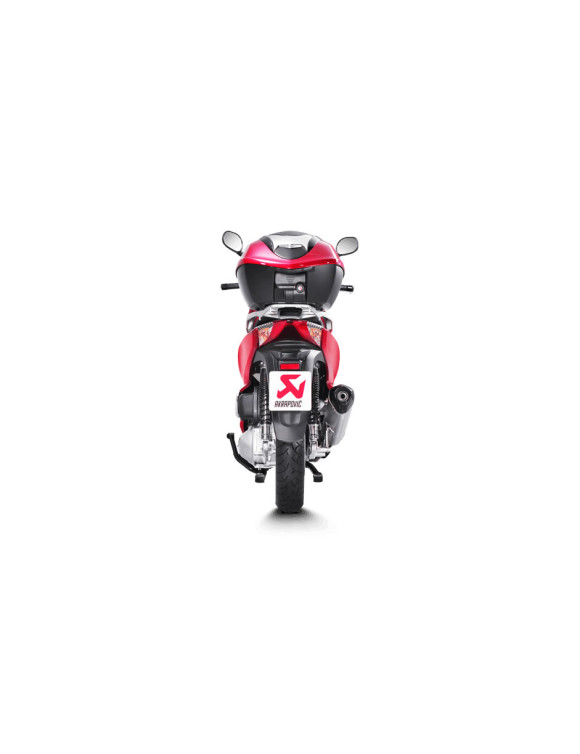 Silenciador de escape Akrapovic de acero inoxidable para Honda SH 300, años 2016-2020, homologado - 4