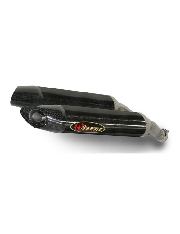 Par de silenciadores de escape Akrapovic en carbono para Yamaha YZF R1 años 2004-2006, homologados - 1