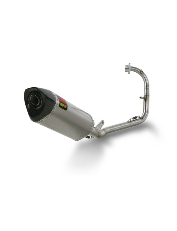 Escape completo Akrapovic racing en carbono para Yamaha YZF-R 125, años 2008-2013 - 2