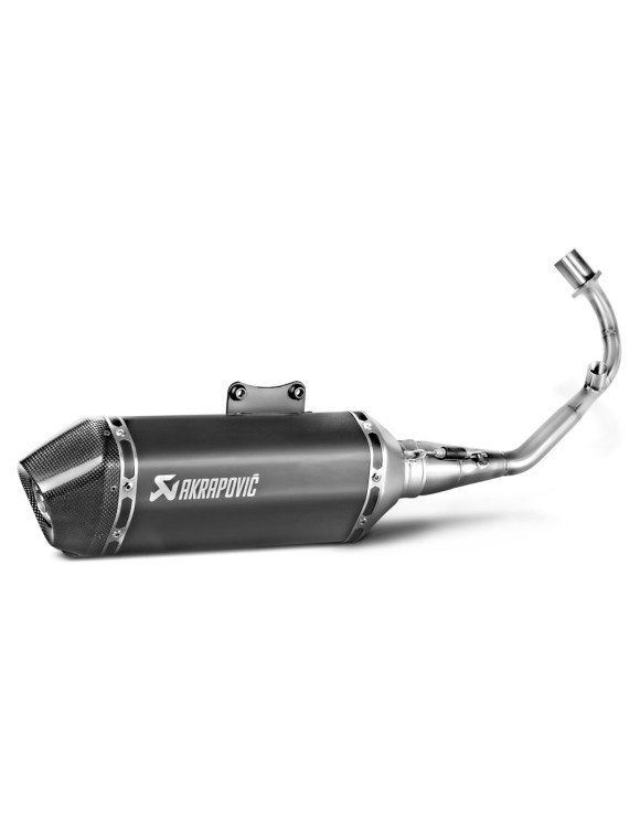 Escape completo Akrapovic de acero inoxidable para Vespa Sprint 125ie / 150ie 3V, años 2017-2020 - 1