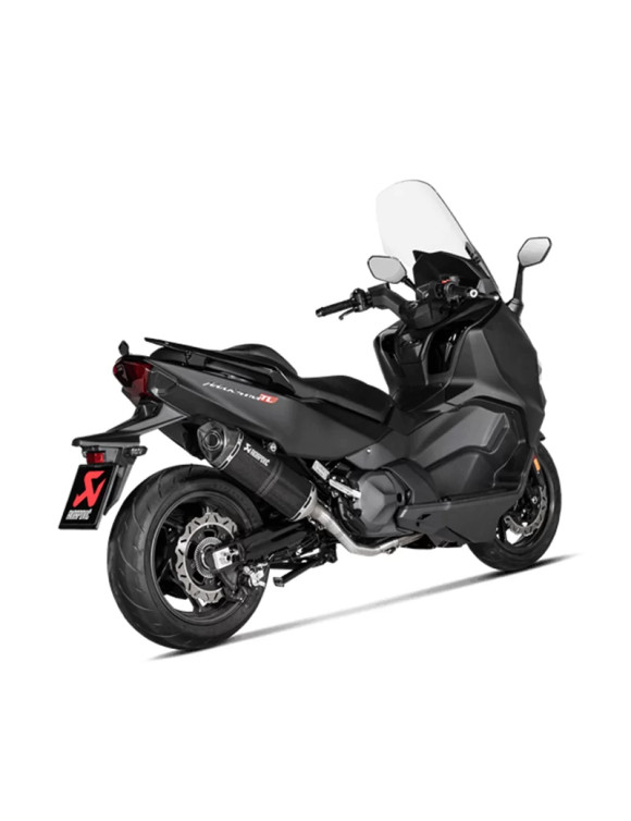 Pot d'échappement Akrapovic tout carbone pour SYM Maxsym TL, année 2020 - 3