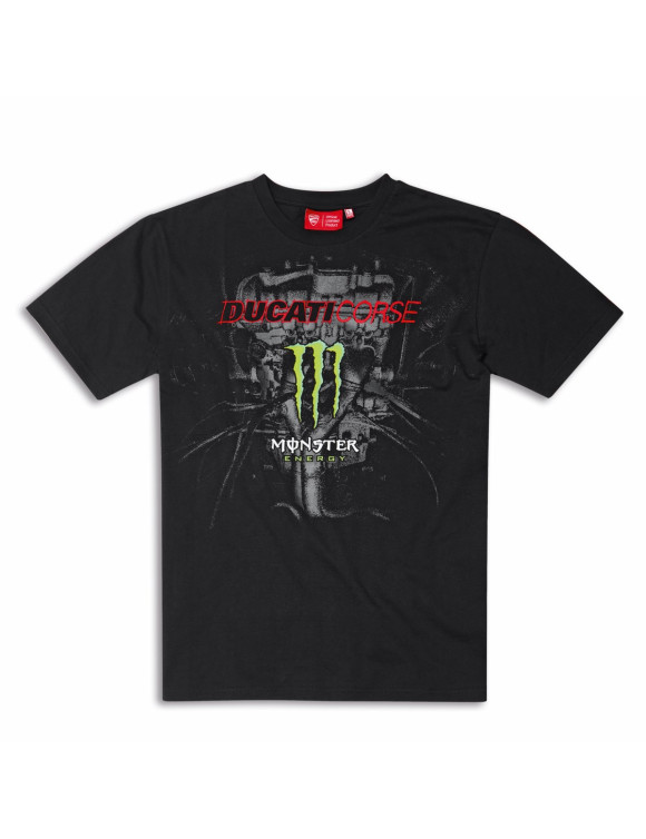 T-shirt da Uomo Originale Ducati DC Monster Energy Black 98780192 - 1 T-shirt da Uomo Originale Ducati DC Monster Energy Black 98780192 - 1