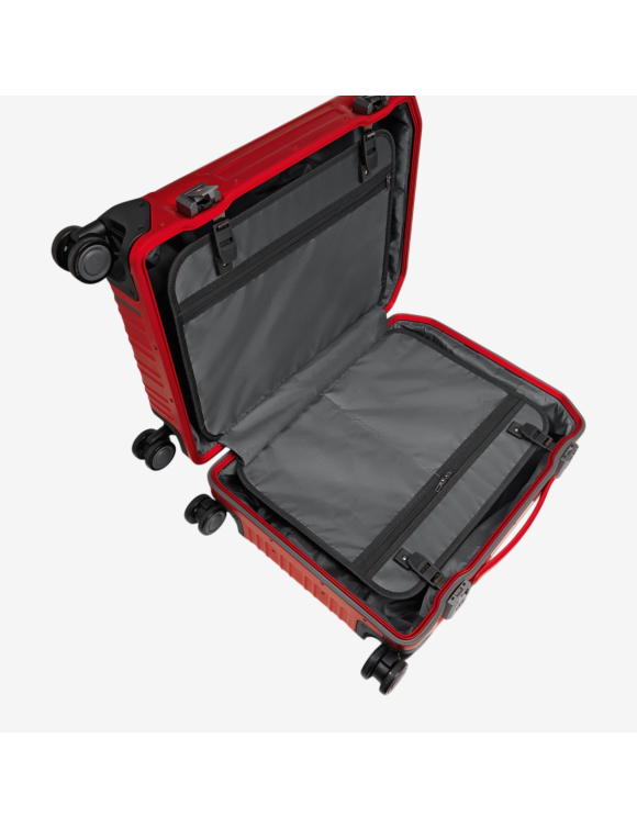 Original Ducati D-Piquadro Rot Trolley Koffer 987801903 - 2 Original Ducati D-Piquadro Rot Trolley Koffer 987801903 - 2