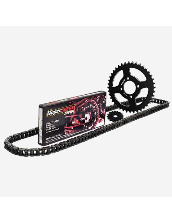 Kit de cadena, corona y piñón, SuperSprox 101559E, BENELLI Leoncino 500 - 1