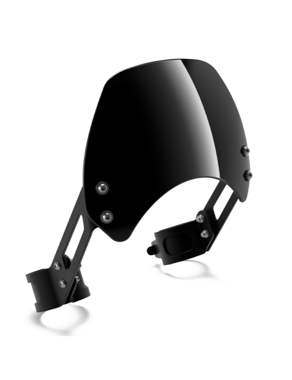 Kit de bulle basse, peint en noir 1990530, Royal Enfield Bear 650 - 1