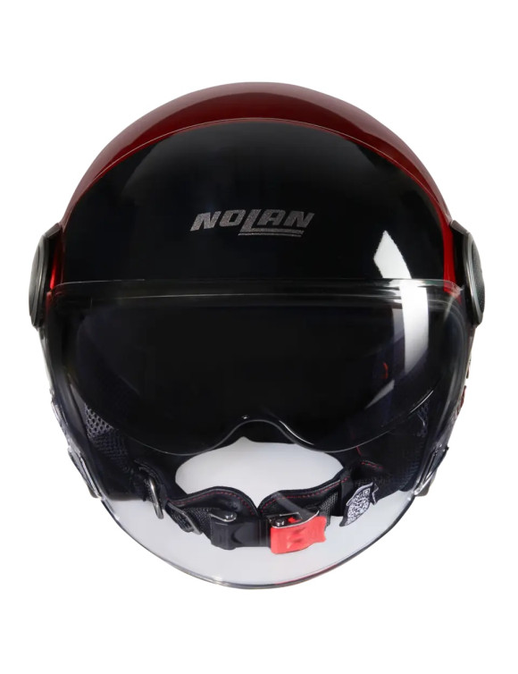Casque de Moto Jet Nolan N21 Visor 06 Peinture Spéciale 344 Rouge Brillant N2Y000730344 - 3