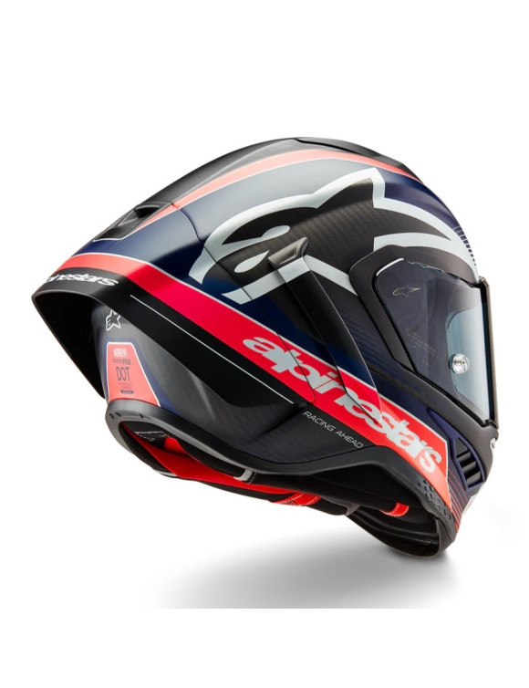 Alpinestars Supertech R10 Team Schwarz/Rot Matt Integral-Motorradhelm 82002241383 - 6