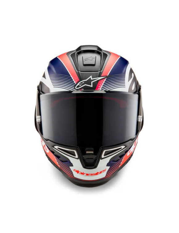 Alpinestars Supertech R10 Team Black/Red Matte Full-Face Motorcycle Helmet 82002241383 - 2
