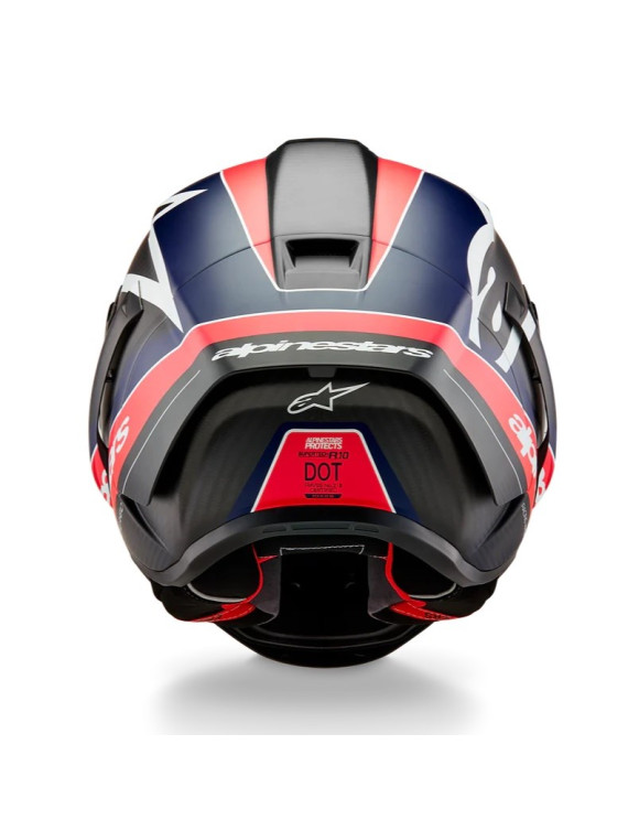 Alpinestars Supertech R10 Team Black/Red Matte Full-Face Motorcycle Helmet 82002241383 - 5