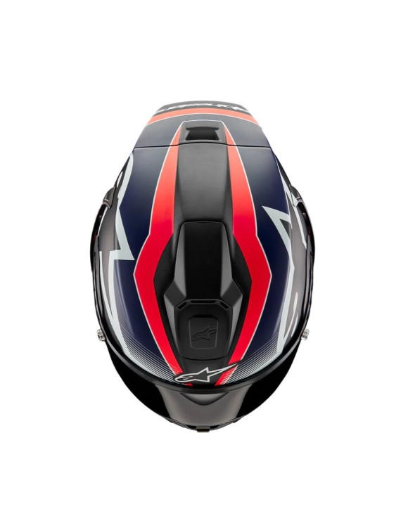 Alpinestars Supertech R10 Team Black/Red Matte Full-Face Motorcycle Helmet 82002241383 - 7