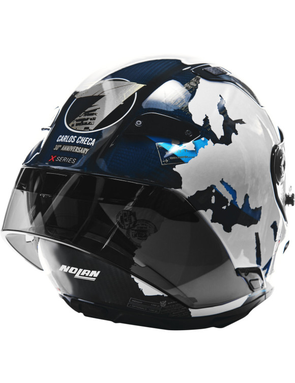 Casque de Moto Intégral Nolan X-804 RS Ultra Carbon Replica 355 Brillant X84000606355 - 4 Casque de Moto Intégral Nolan X-804 RS Ultra Carbon Replica 355 Brillant X84000606355 - 4